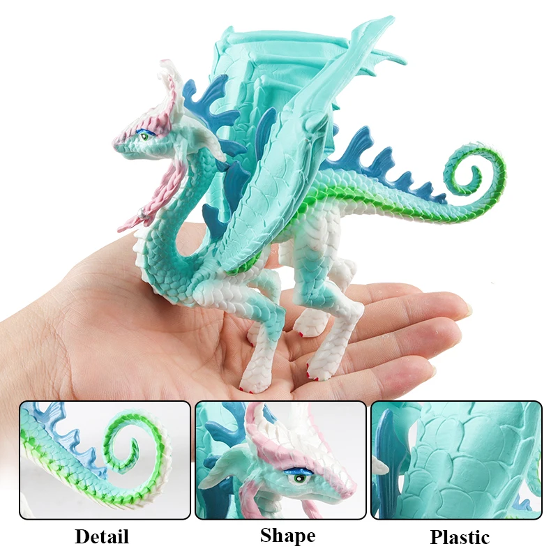 Oenux Phoenix Cerberus Eismonster Modell Cerberus Griffin Drache Dinosaurier Actionfiguren Tiere Spielzeug Sammlung Kind Geschenk – Detail 15