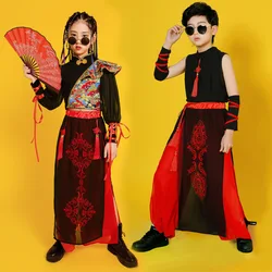 Jazz Antiek De kinderen Meisjes Jongens Hiphop Danskleding Prestaties Moderne dansshow Danser De internationale modekleding