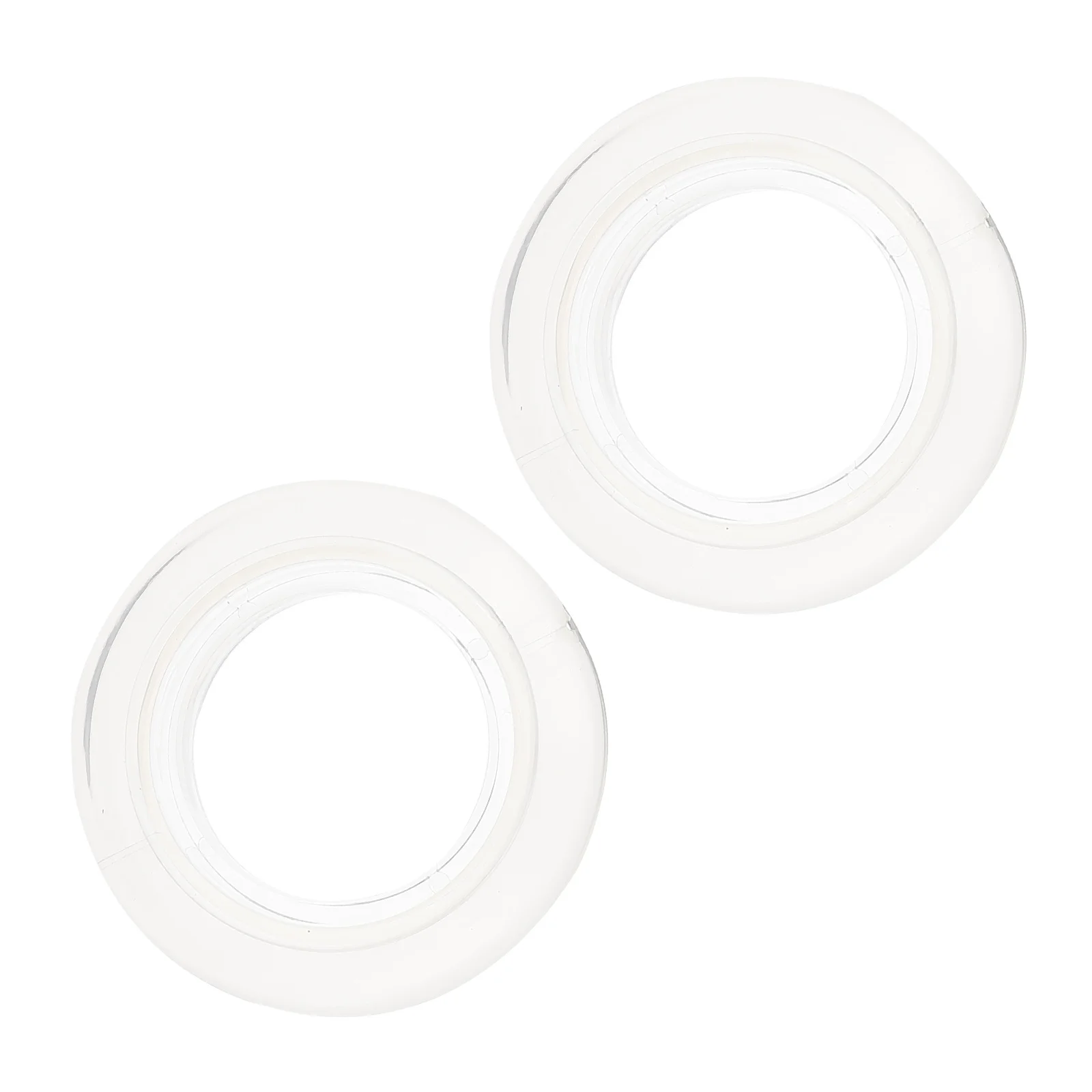 2Pcs Strong Practical Umbrella Hole Ring and Cap Set Durable Material for Outdoor Patio Tables Umbrella Hole Ring and Caps
