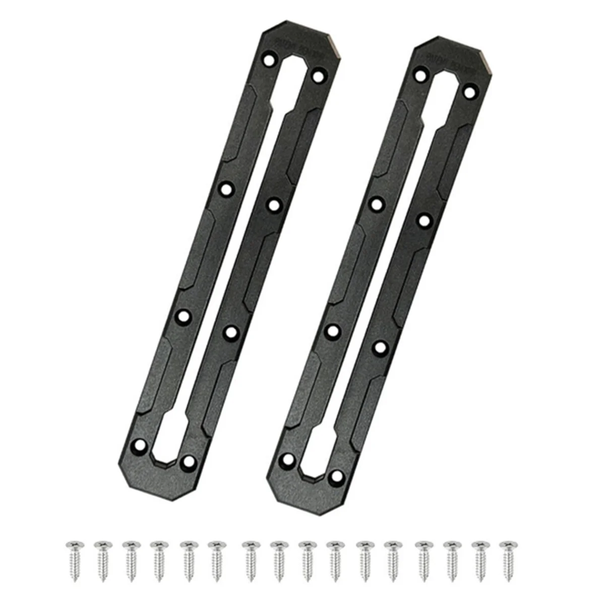 2Pcs 10.4Inch Low Profile Track, Kayak Track for Fishing Rod Holder, Kayak Gear Track Accessories