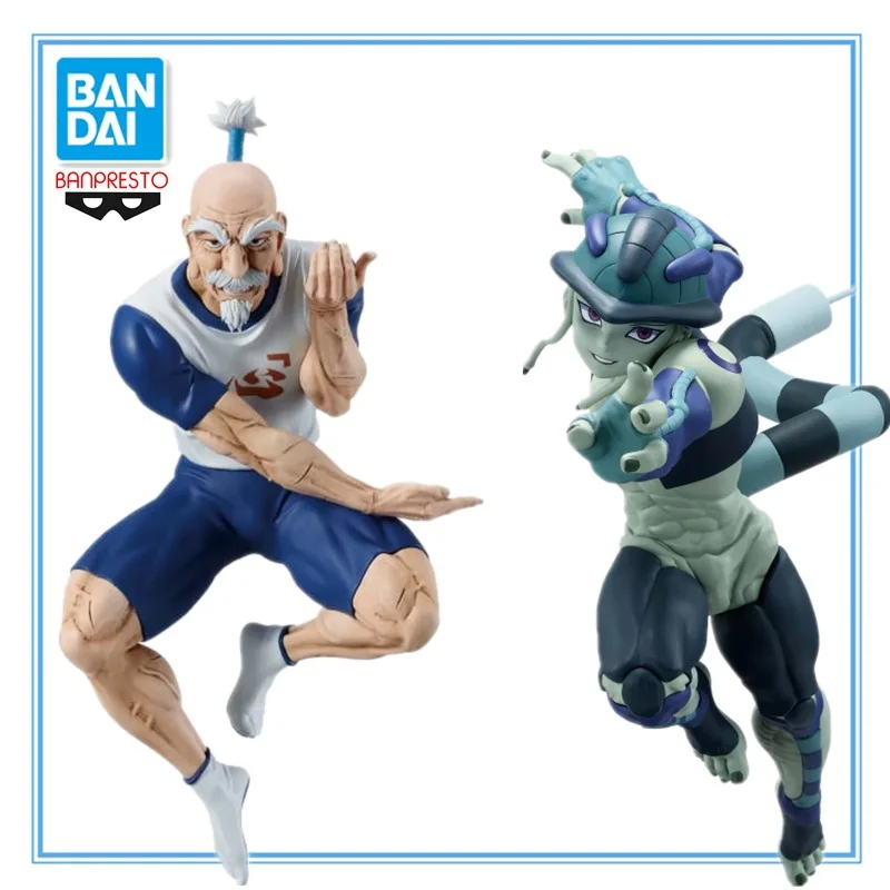

In Stock Original BANDAI BANPRESTO HUNTER HUNTER Meruem Aizakku Netero Anime Character Model Collection Desktop Decoration Toys