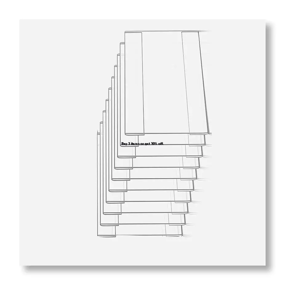 ✼4 X 6 Inch Acrylic Sign Holder Wall Mount,Clear Wall Frame with Double Sided Adhesive Tape for Office, Home 10Pack