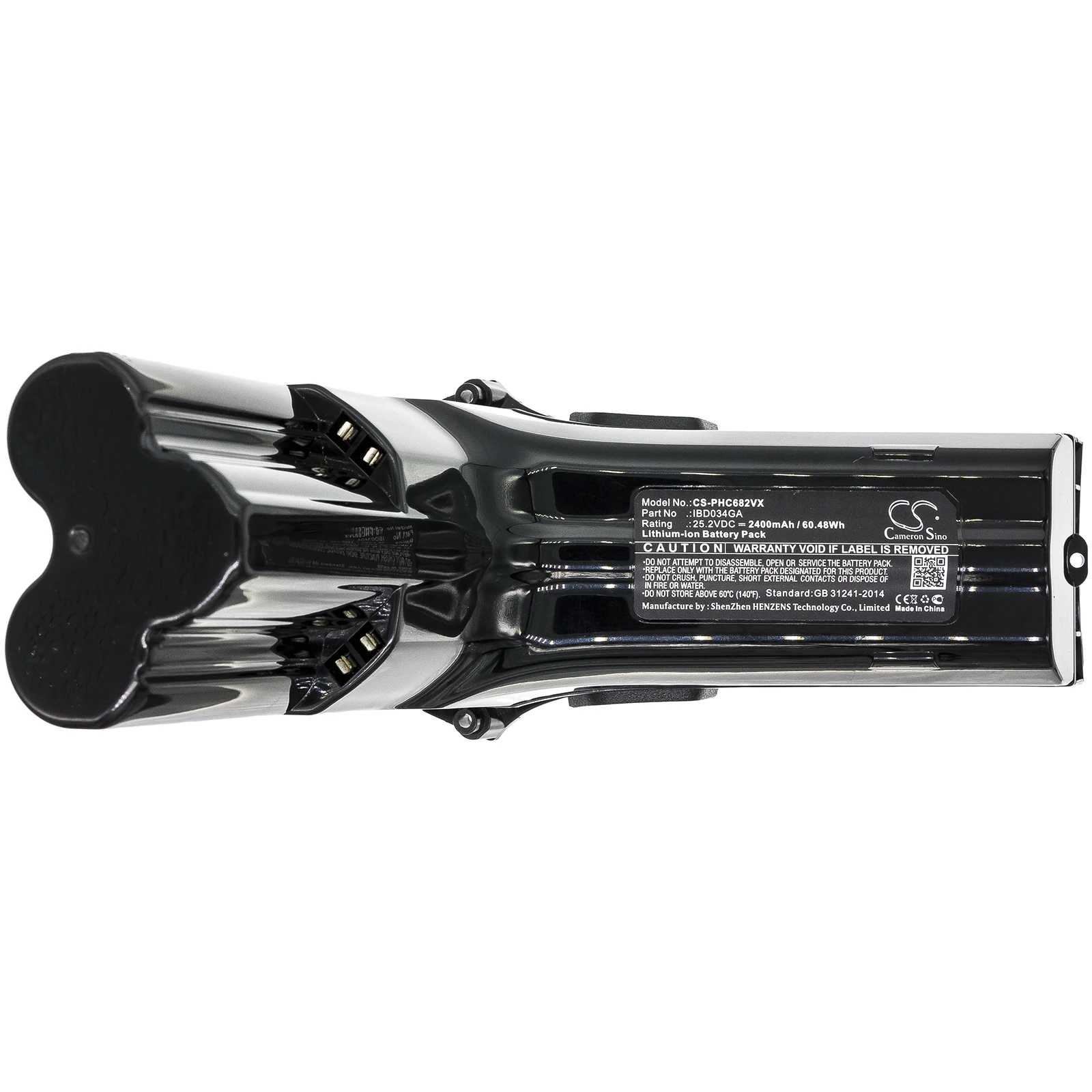 CS Battery IP822, IBD034GA, 6.27.40.08-0,300000517631, 6.27.40.10-0, 1BD0346A for Philips SpeedPro Max Aqua Stick