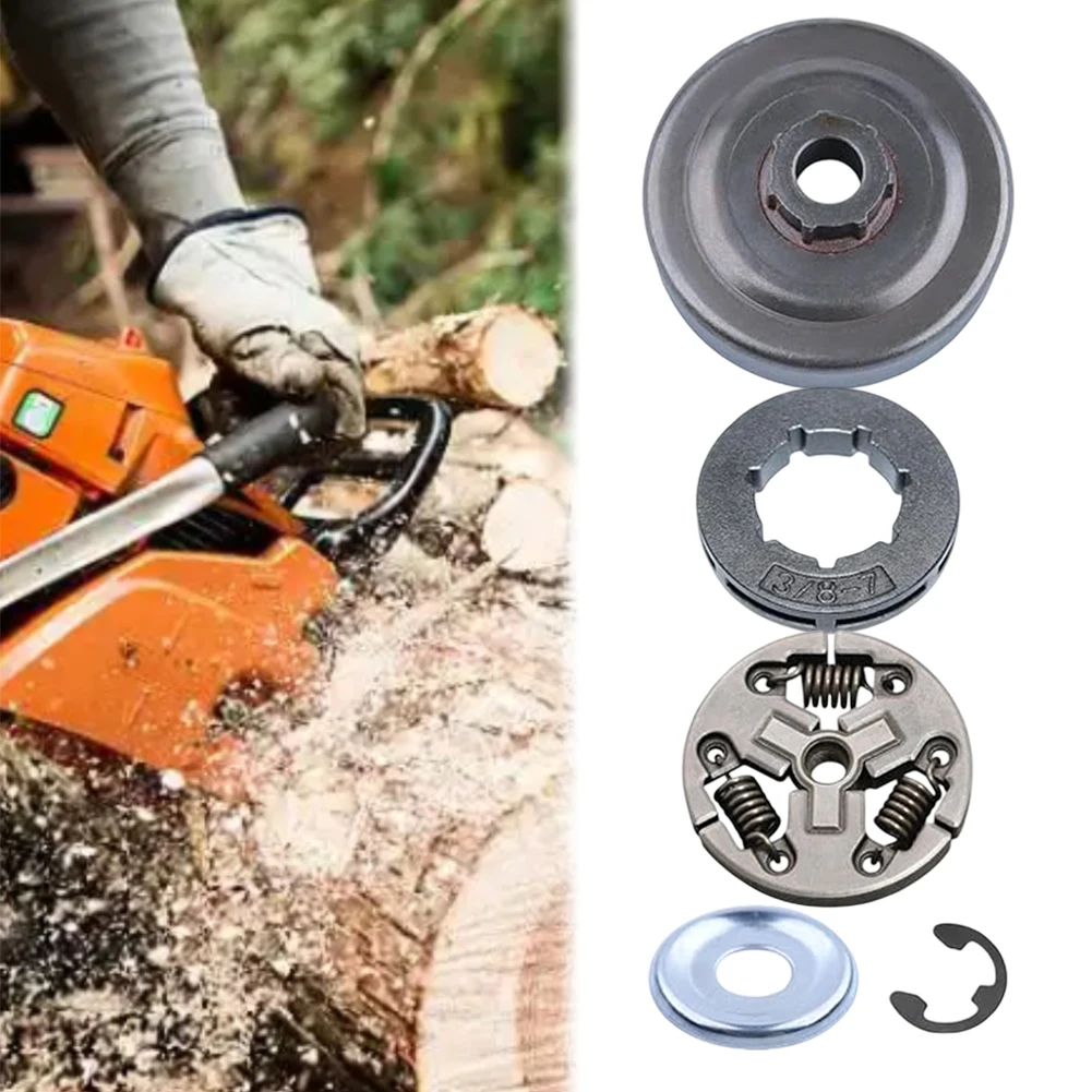 

3/8 Inch 7T Sprocket Clutch Drum Kit For CS-352 CS-310 305S 340S Chainsaws Replaces 99944400395 Chainsaw Accessories
