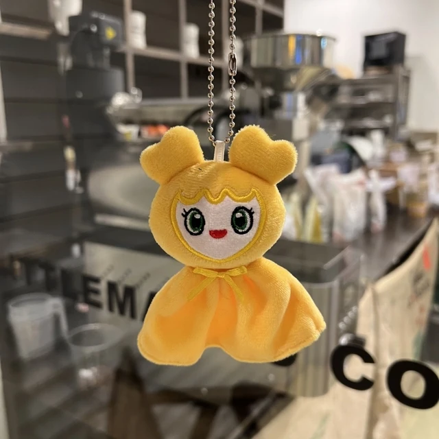 Nieuwe Lovelys Pluche Koreaanse Super Star Knuffel TWEEMAAL Momo Pop Sleutelhanger Hanger voor Meisjes Cartoon Dier