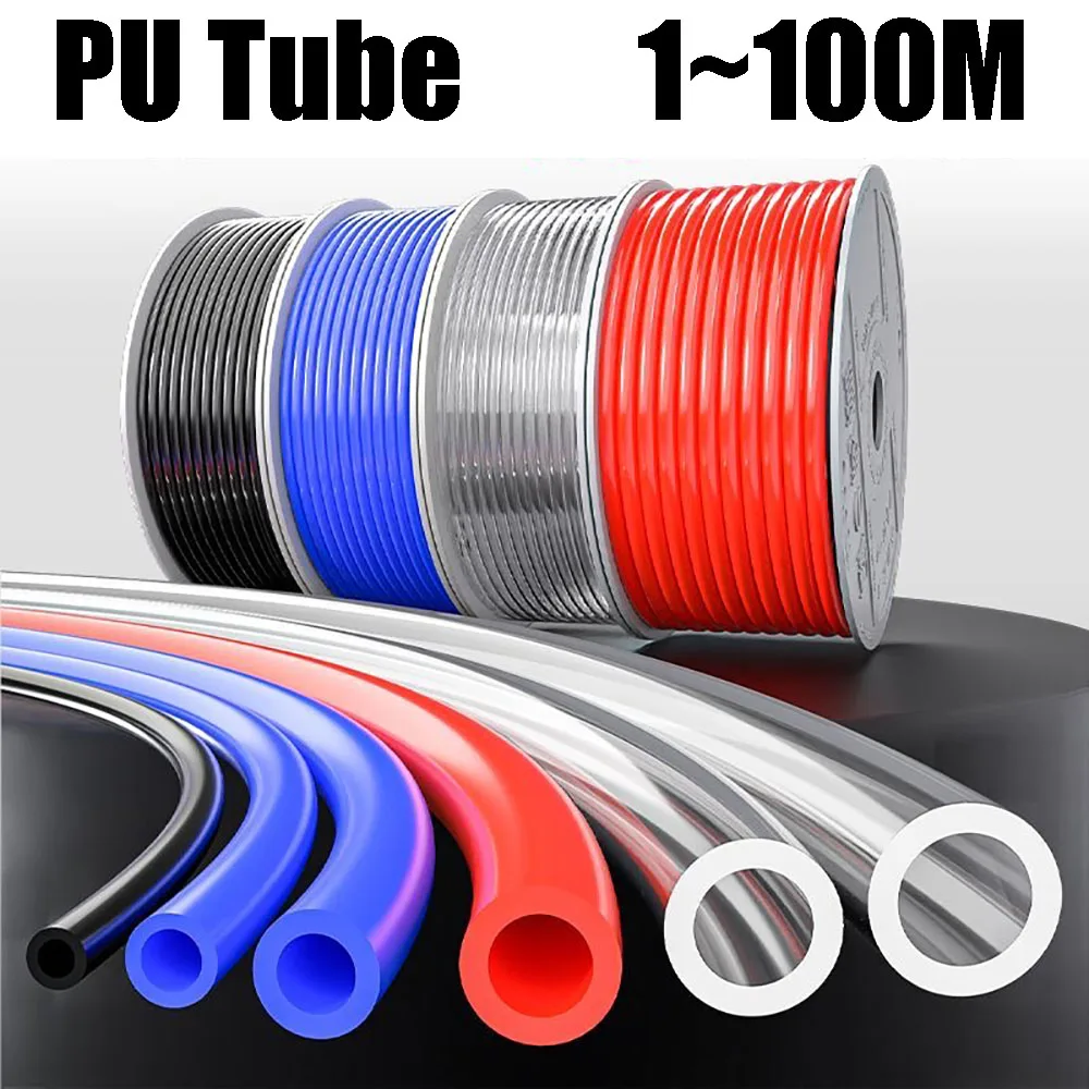 

PU Tracheal Air Pump Hose, Pressure Resistant And Explosion-Proof High-Pressure Pipe, Air Compressor Pneumatic Circuit Pipe