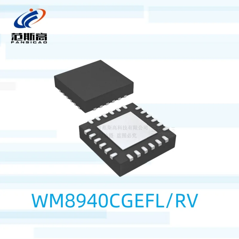 

1Pcs/Lot New Original Wm8940Cgefl Rv-1 Smd Qfn-24 Audio Interface Chip