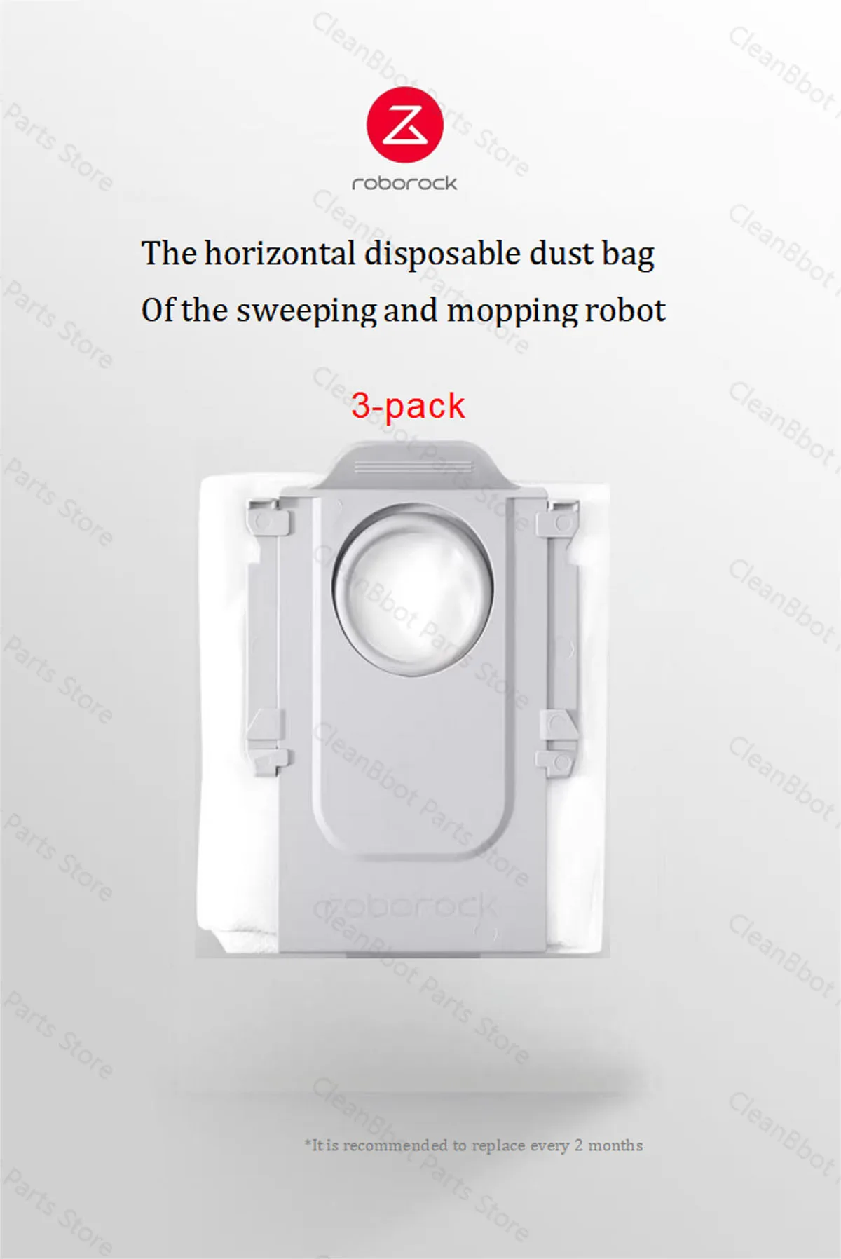 Original Roborock Qrevo Curv 2 Pro Vacuum Cleaner Accessories Filter, Side/Main Brush, Mop, Dust Bag & Main Brush Cover Optional