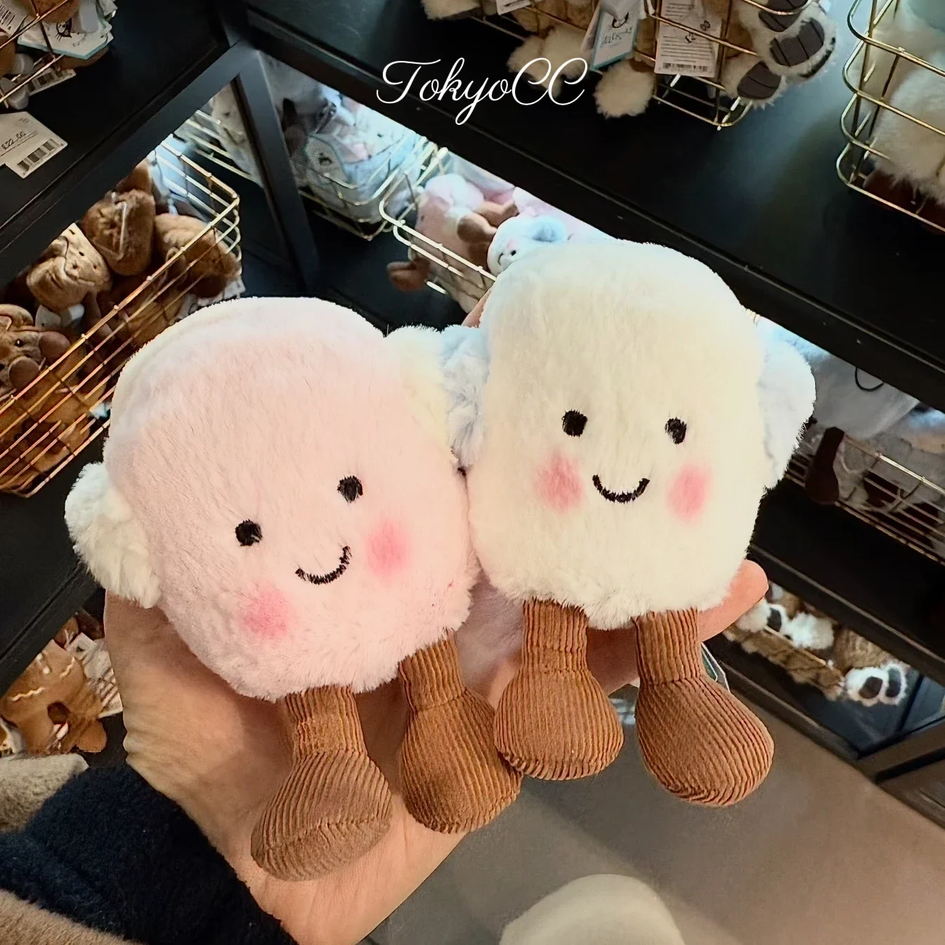 

Kawaii зефир плюшевая игрушка милый розовый синий зефир мягкая кукла пара плюшевые мягкие подарки на день рождения девушка домашний декор