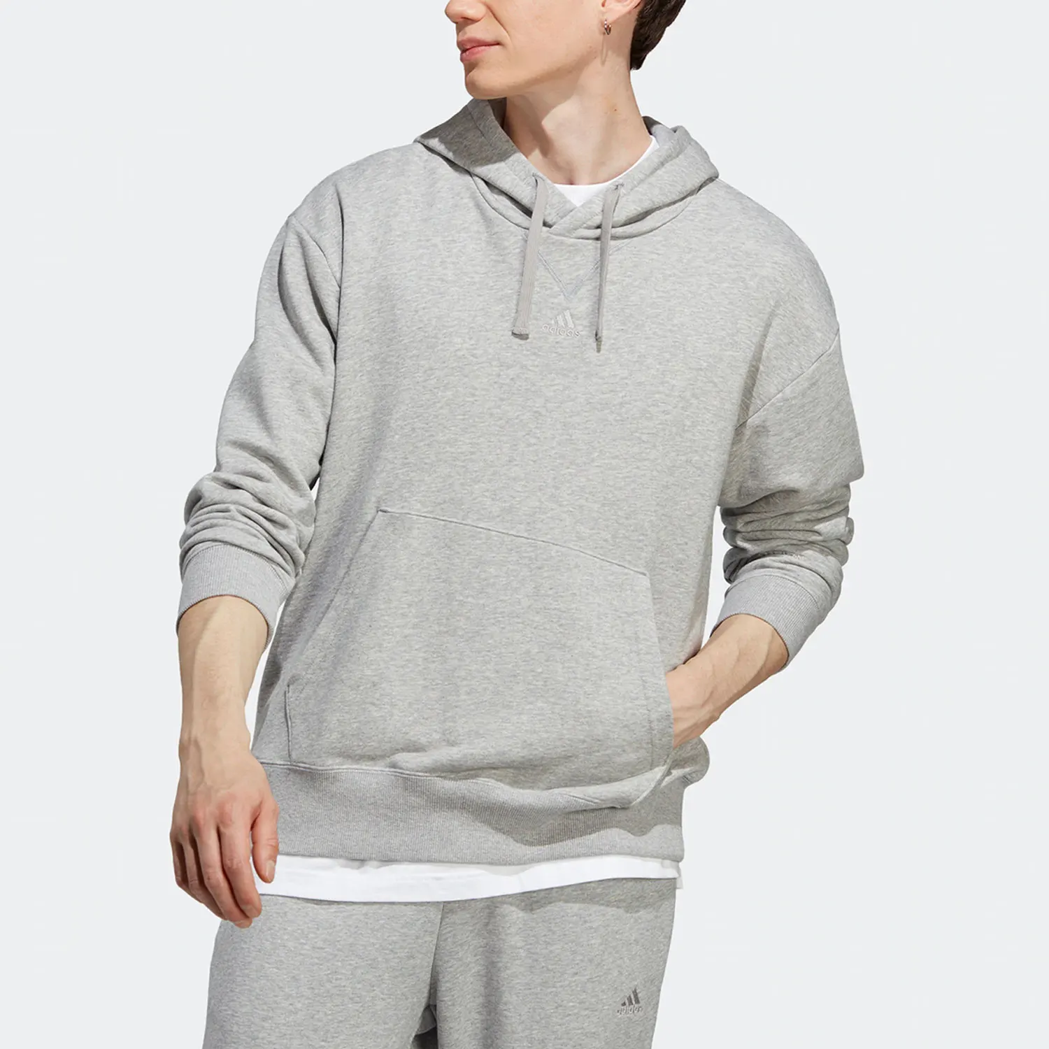 

Adidas genuine New Men's Oversized Hooded Sweatshirt IC9759