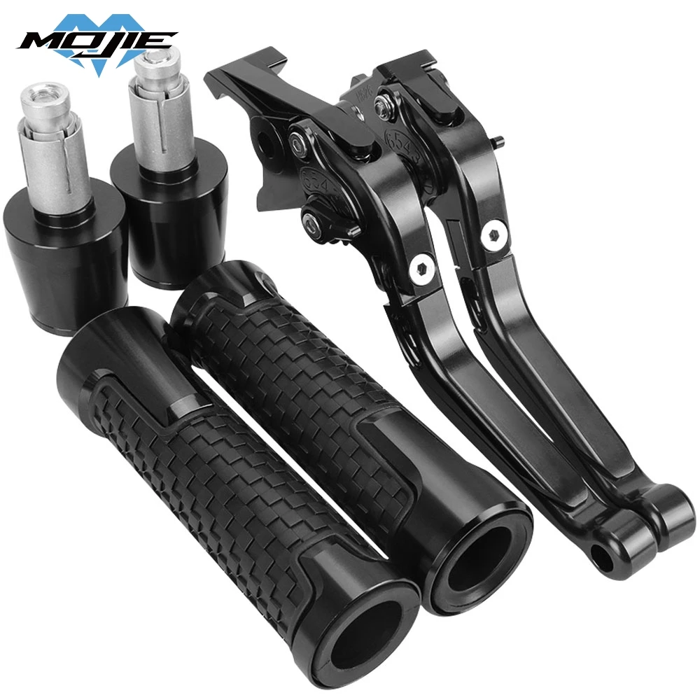 

For Suzuki DL650 V-Strom 650 Vstrom650 2004 -2010 Motorcycle Accessories CNC Brake Clutch Levers Handlebar Handle Grips Ends