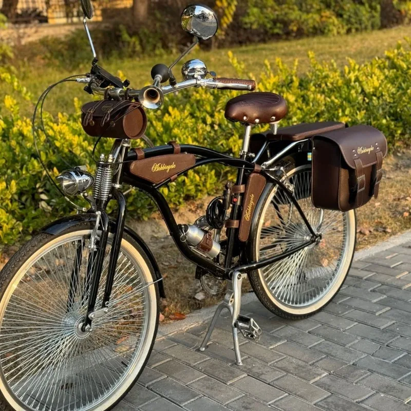 Retro-Postfahrrad aus der 70er/80er Jahre, Hochwertiges Postfahrrad inklusive Dekorationen