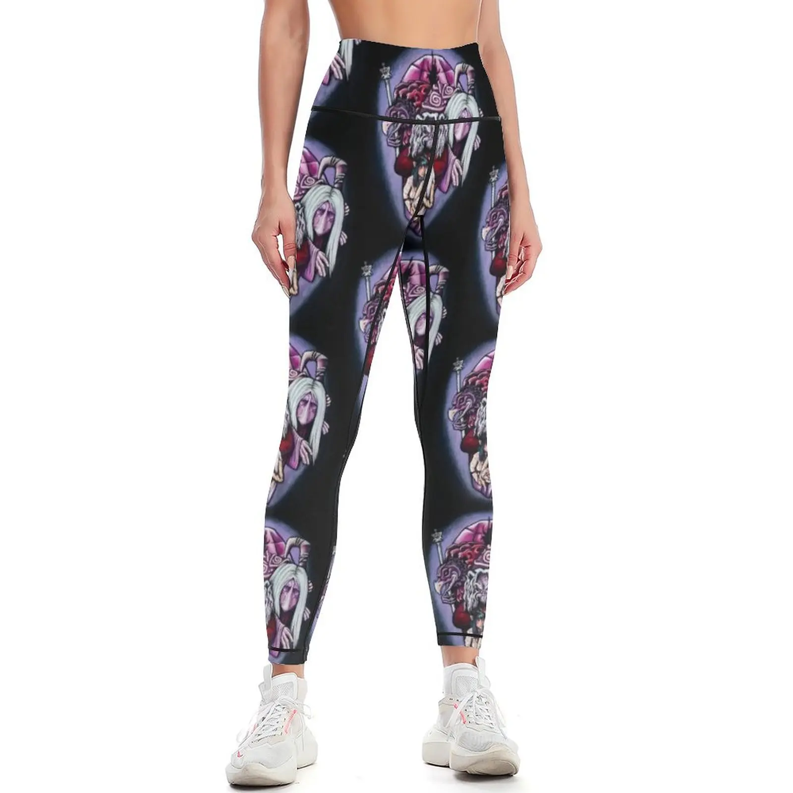 

Save the Crystal Leggings Sports female high waist flared Womens Leggings