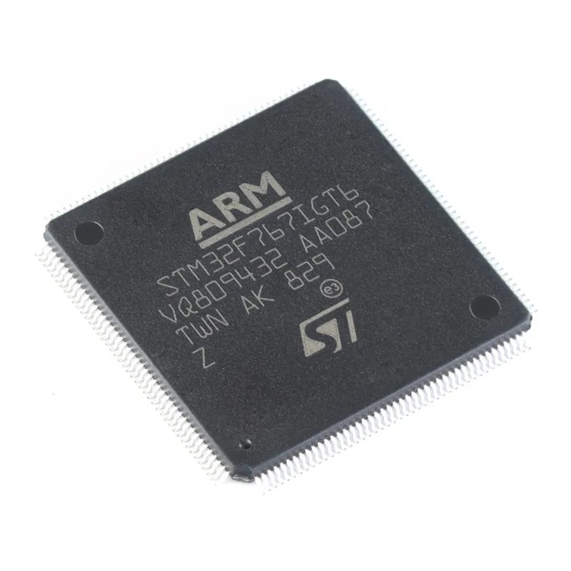 Original STM32F767IGT6 LQFP‑176 ARM Cortex‑M7 32‑Bit Microcontroller MCU