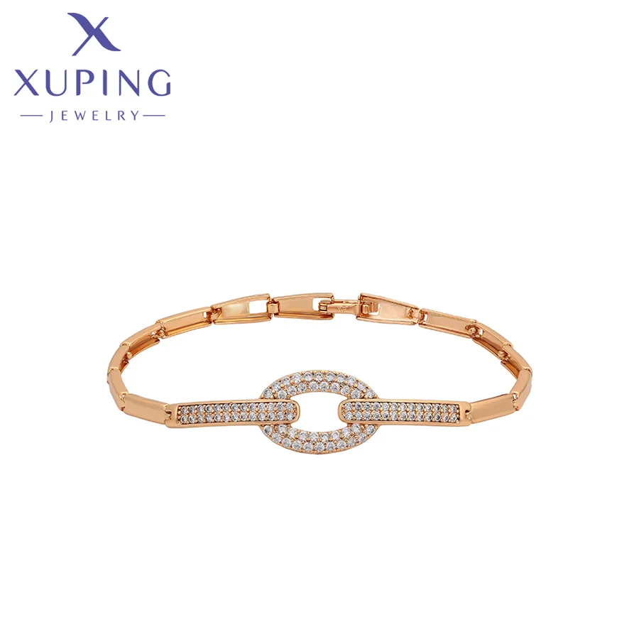 

Xuping Jewelry Fashion Charm New Arrival Bracelets with Gold Color for Women A00919326