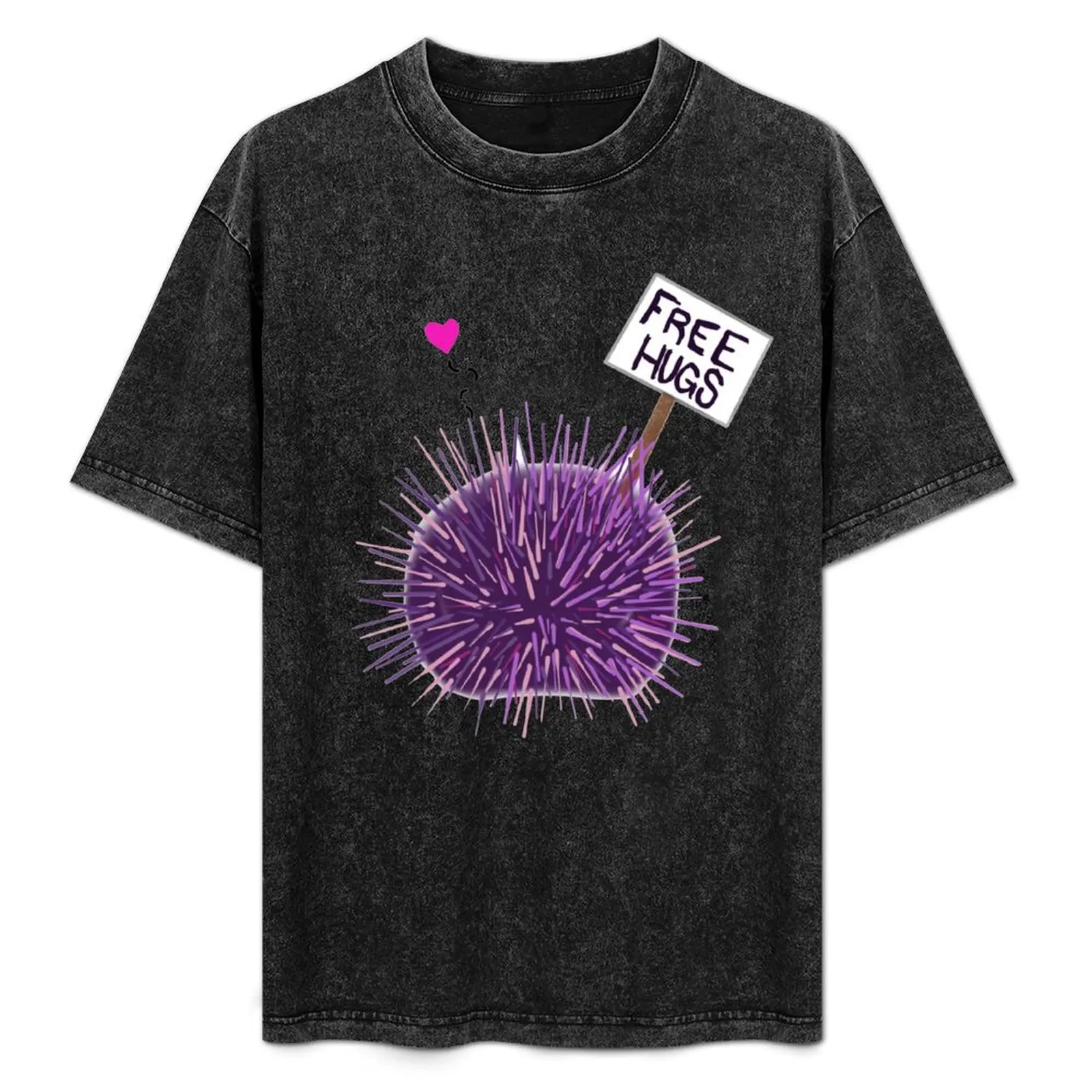 

Sea Urchin Hugs T-Shirt Big Size Short Sleeve Casual Top