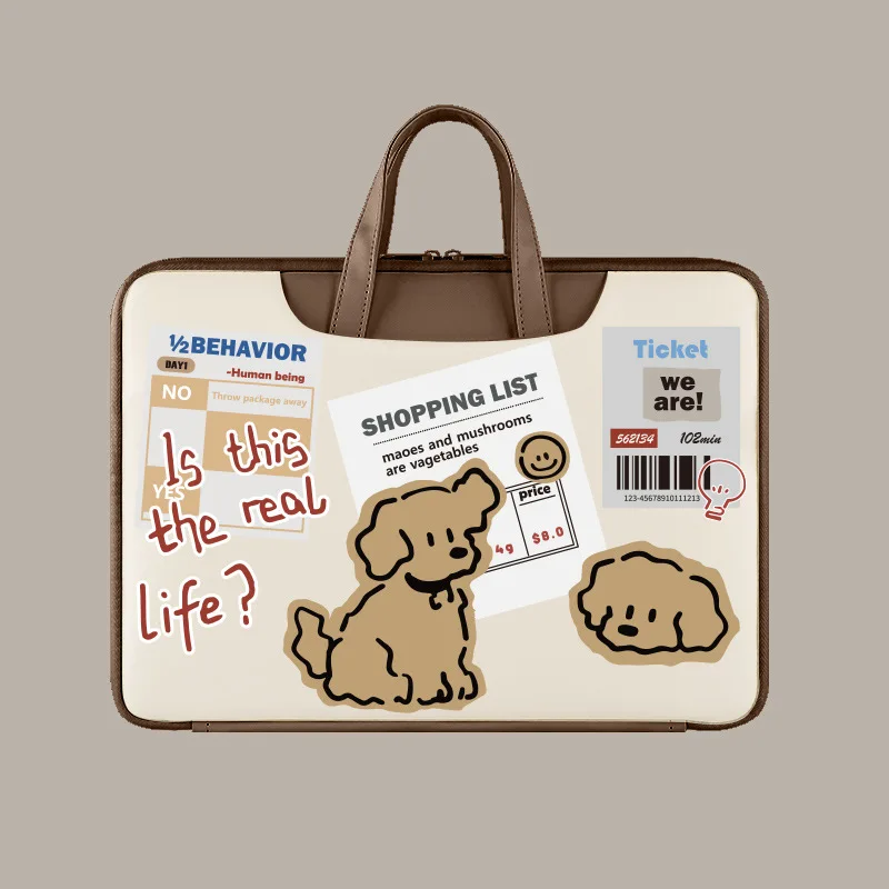 

13/13.3/14/15/15.6/16.1 Inches New Waterproof Cartoon Laptop Bag, Available In Universal And Frivolous Versions