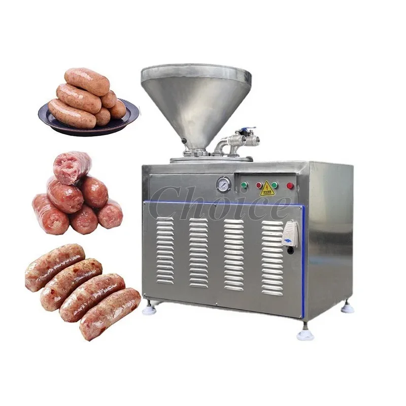 Fully Automated Meat Stuffing Fill Commercial Electric Make Sausage Hydraulic Enema Machine for South Africa