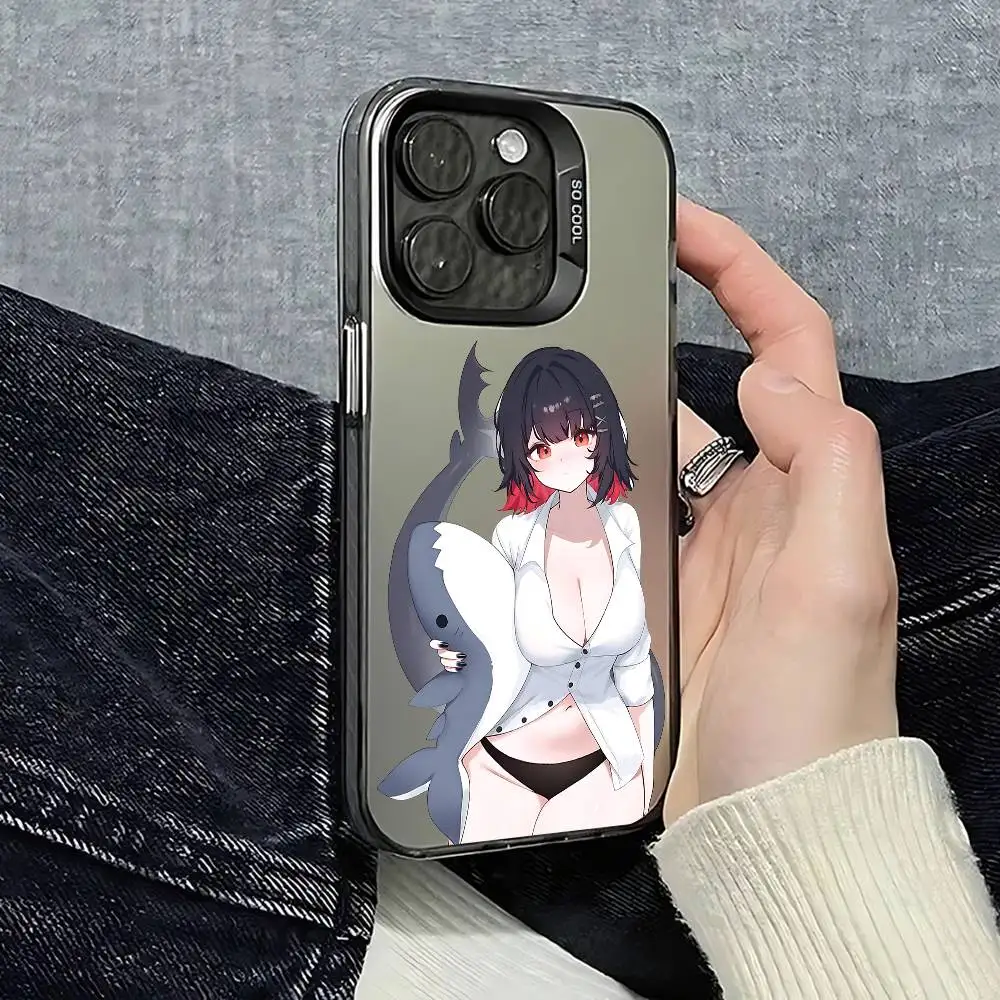 Zenless Zone Zero Ellen Joe Phone Case For IPhone 16 15 14 13 12 11 Pro Max Plus Color Shockproof Back Silver Cover