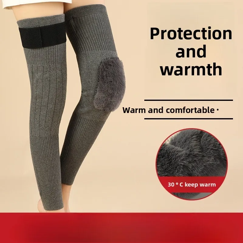 

Шерсть для сохранения тепла осенью и зимой, старые холодные ноги, суставы против холодного воспаления, утолщенные и бархатные противоскользящие упражнения