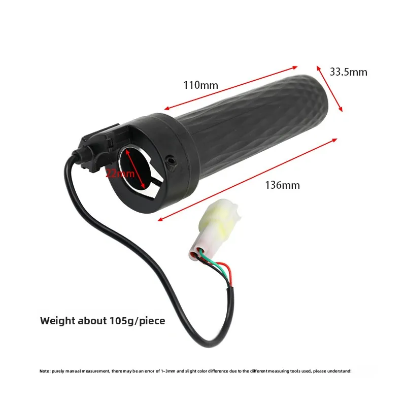 Motorcycle Black Handle Arcade Game Controller Throttle Accelerator for Racing Games Coin Operated Games