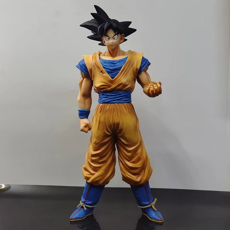 Anime Son Goku Action Figures Dragon Ball Figurine Black Hair Goku Model 31cm PVC Collection Toys Desktop Decoration Doll Gifts