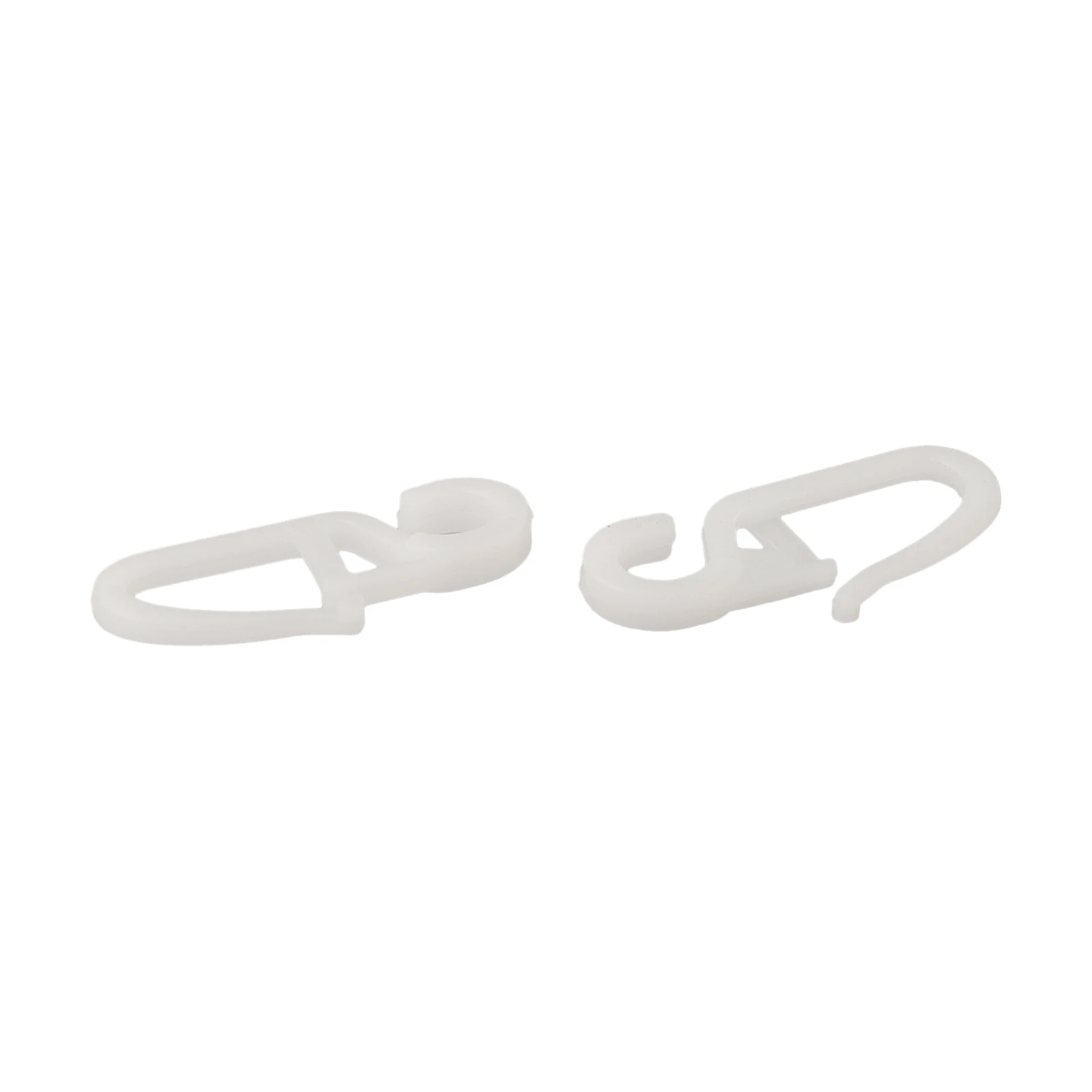 50pcs Curtain Folding Hooks Window Curtain Hanger Hanging Hook Strong Tension Clip Holder Poles Tracks Household Accessories
