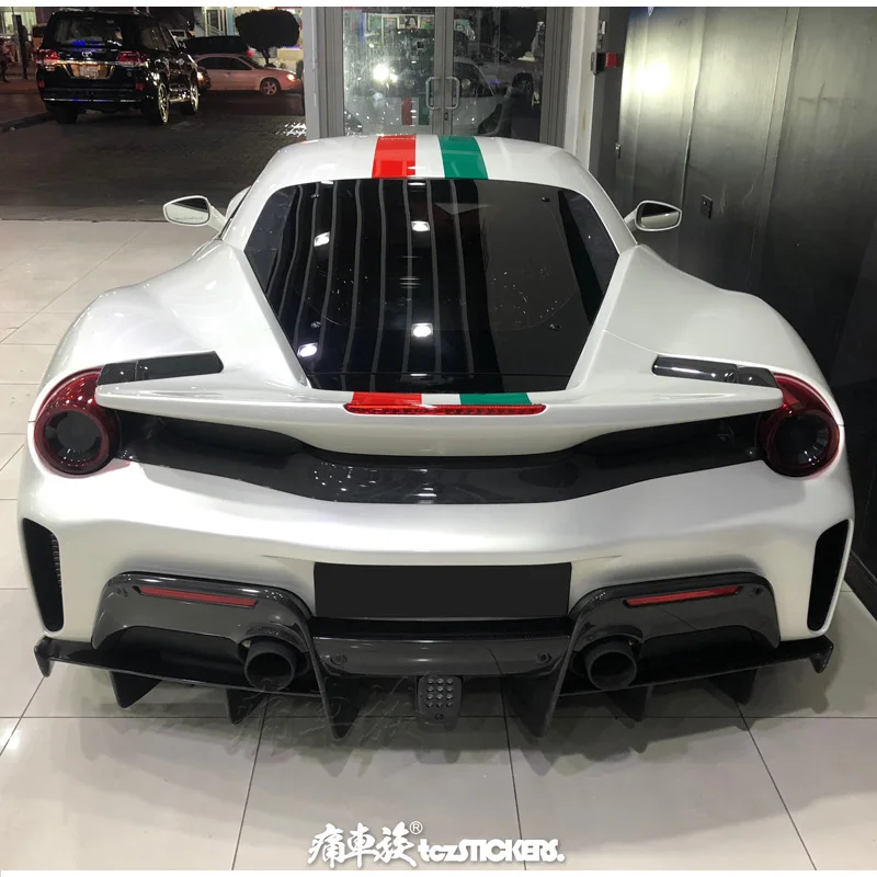 Car sticker FOR Ferrari 488 Pista stylish and sporty exterior decoration Decal film accessories