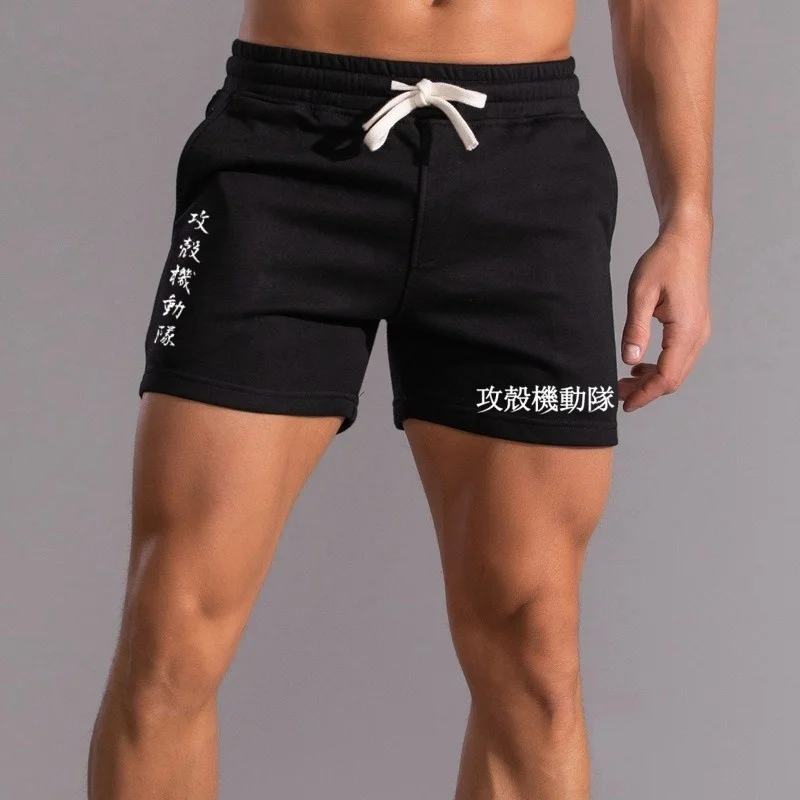 

Summer Casual American Shorts 3 Points Pants Outdoor Fashion Daily Wear Fitness Jogging Personality Shorts Chinese Characters
