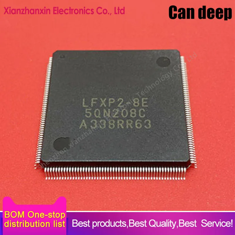 

1PCS/LOT LFXP2-8E-5QN208C LFXP2-8E QFP208 Embedded - field programmable gate array (fpga)