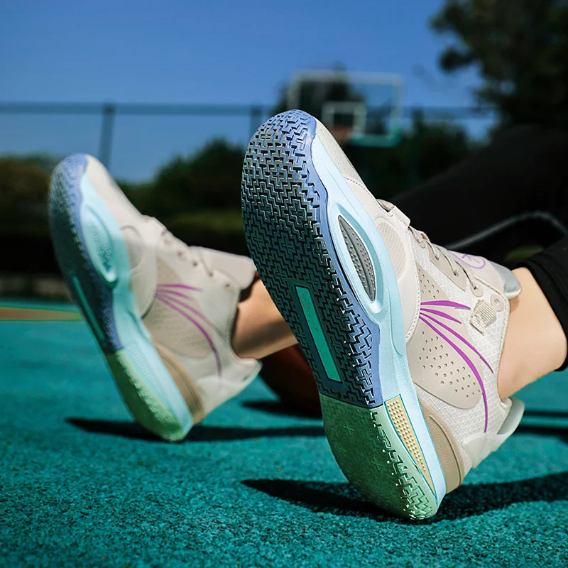 

2025 New Low Top Mesh Breathable Comfortable, Anti Slip Wear-Resistant Shock-Absorbing Basketball Shoes 36-45