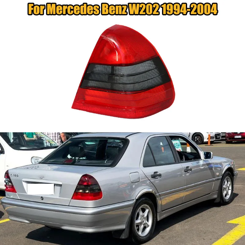 

Car Rear Taillight Driving Light Brake Light No Bulb For Mercedes Benz W202 C180 C200 C220 C230 C240 C260 C280 1994-2004