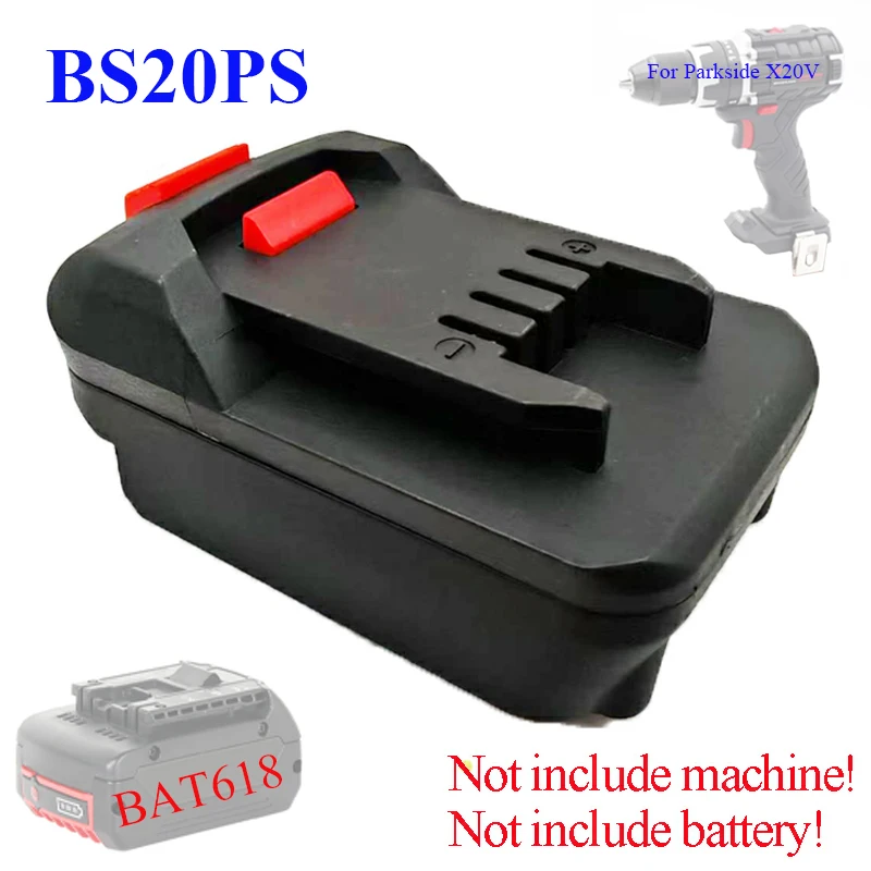 Power Tool Parts For Makita For DeWalt For Milwaukee For M18 For Bosch For Einhell Lithium Battery Converter For Parkside X20V - view 2