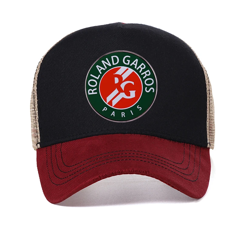 

French Open Stade Roland-Garros Red clay Federer baseball cap Swiss KingsRafael Nadal fans hat