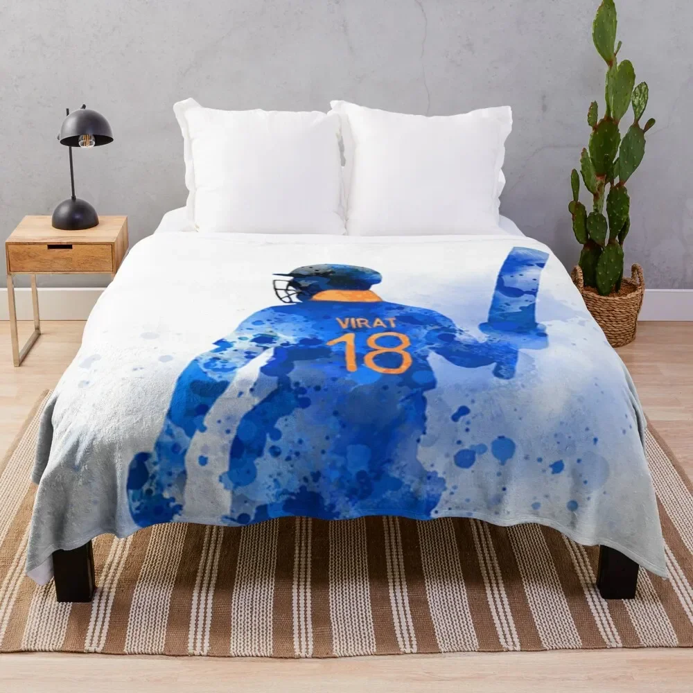 

Вират Кохли 2 # Плед 081022: Пушистый и уютный плед для домашнего декора