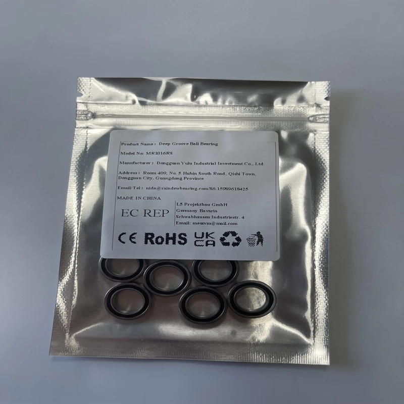 RC Model Car Drive System MR1016RS Bearing （10PCS）10x16x4mm ABEC-7 High Accuracy  Chrome Steel Dust-Proof