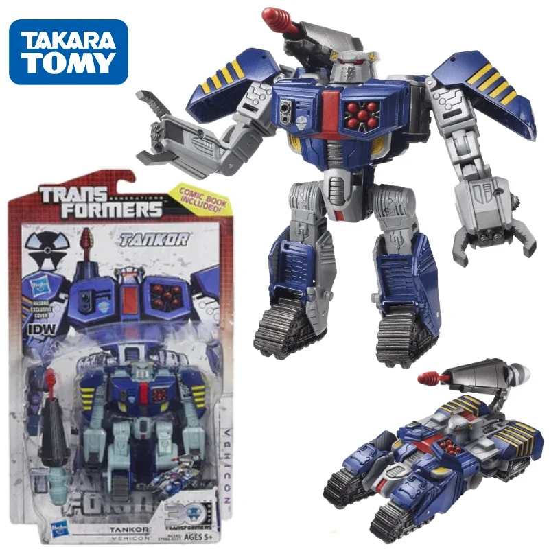 

In Stock Takara Tomy Transformers G Series 30th Anniversary D-Class Tank General Robot Anime Action Model Toys Gift