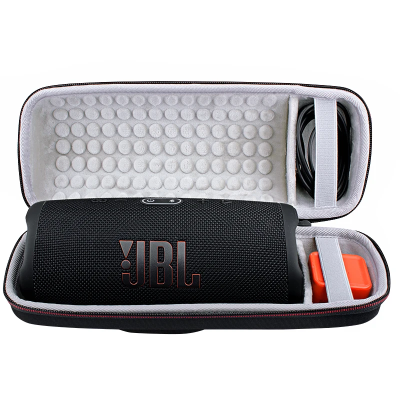 ZOPRORE Hard EVA Travel Case for JBL Charge 5 Waterproof Bluetooth Speaker with Extra Storage Space for USB Cable and Charger