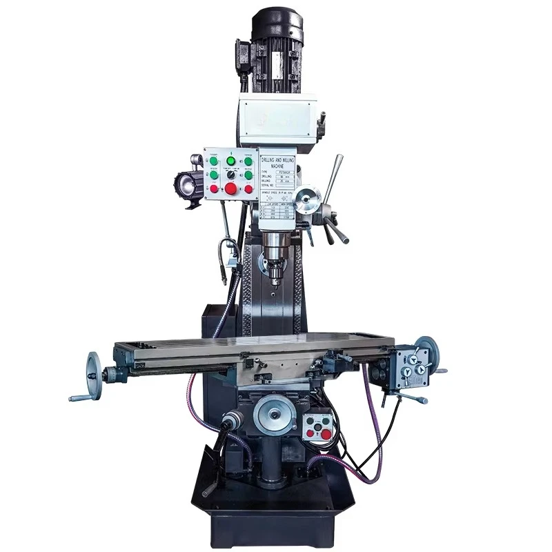 FS7550CW Vertikale Bohr- und Fräsmaschine für Holz und Metall, Drehmaschine, Fräsen, Gewindeschneidmaschine