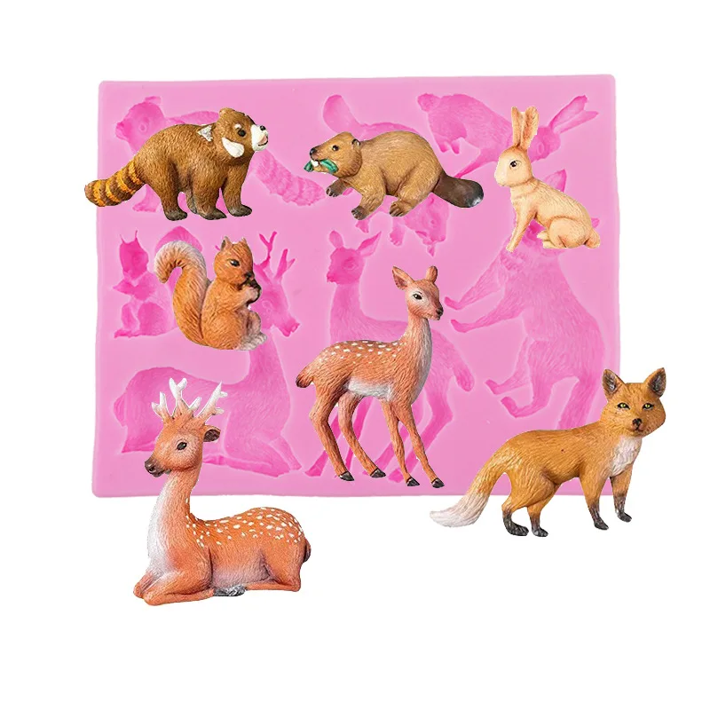 

Forest Popsicle Apple Pine Cypress Kitchen Accessories Cooking Tools Of Cake Decorating Silicone Molds For Baking Fondant Pastry