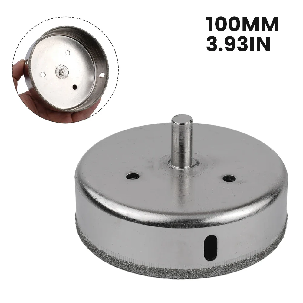 Imagem -06 - Ceramic Hole Saw Drilling Bits Hole Cup Saw Saw Cutter Power Drilling Tools Acessórios 25 Mm110 mm Telha Mármore Vidro 1pc