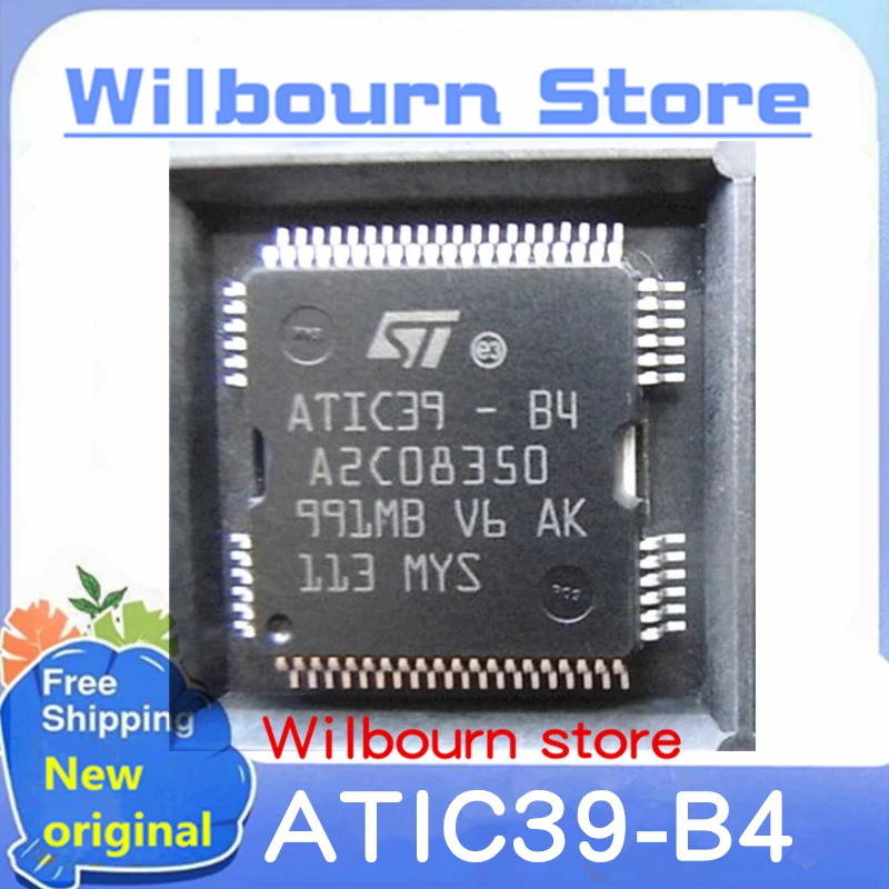 

5PCS~20PCS/LOT ATIC39-B4 ATIC39B4 ATIC39 A2C08350 HQFP64 100% New Original Spot stock