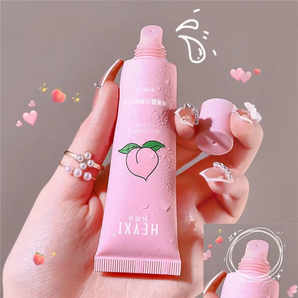 

Moisturizing Skin Care Full Body Repair Depilatory Cream Hair Removal Cream Peach Hair Removal for Lips Armpit Legs Arms