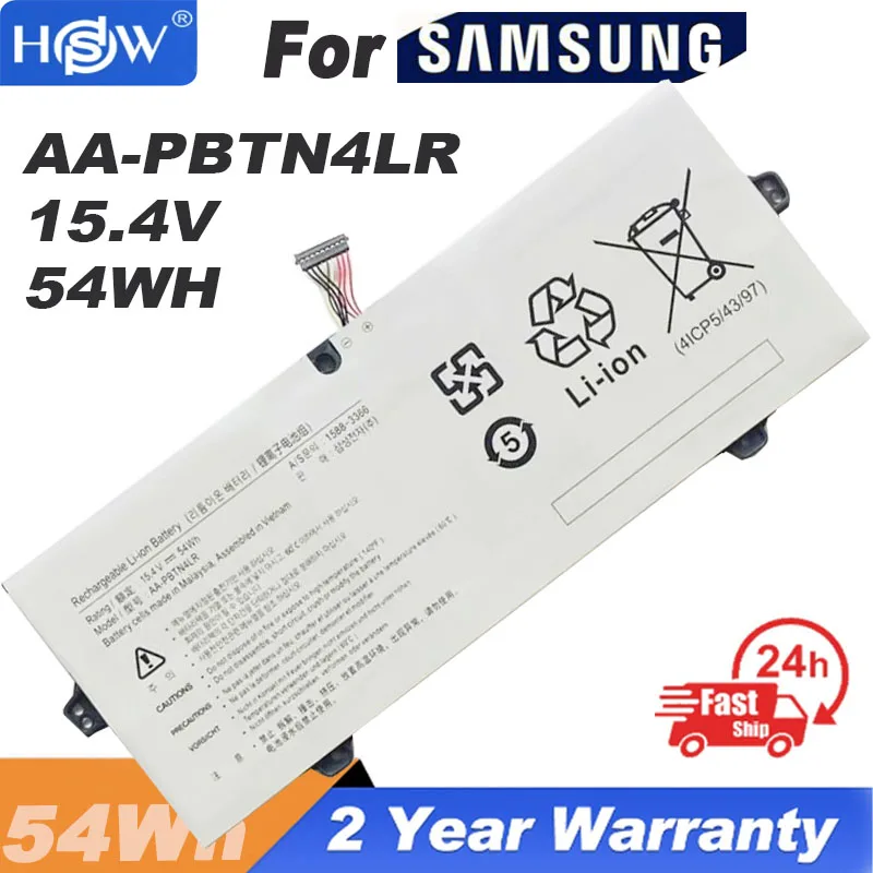 

AA-PBTN4LR BA43-00 Laptop Battery For Samsung NP940X5M-X02US NP940X3M-K01US NOTEBook 9 PRO 15 NP940X5N NT950QAA 54WH