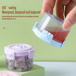 1Pcs Mini Plastic Sauce Bottle Seasoning Box Salad Dressing Containers For Outdoor Barbecue Bento Lunch Box Accessories