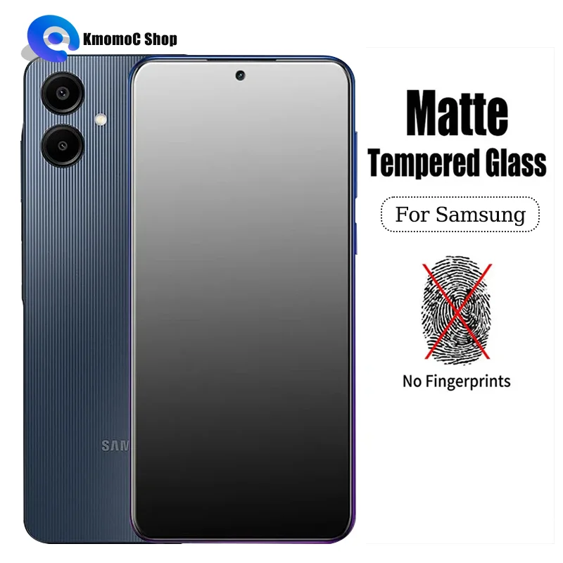 Matte Tempered Glass Film For Samsung Galaxy A03 A03s A22 A72 A52 A52s A42 A12 A02 A02s 4G 5G Anti Fingerprint Screen Protector