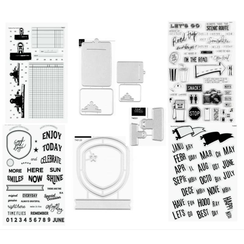 New Enlish clear stamp   / transparent Clear Silicone Stamp/Seal for DIY scrapbooking/photo album Decorative clear stamp B002