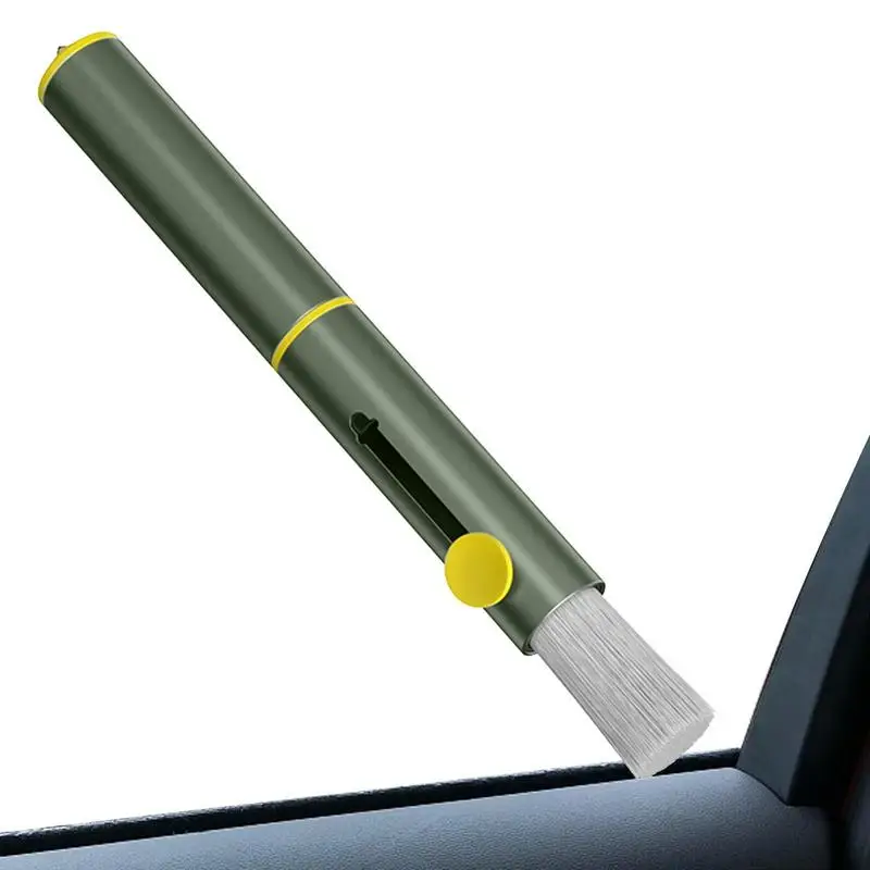 

Car Brush Interior Cleaner 3-in-1 Car Cleaner Interior Window Break Tool Car Detailing Tools Car Detailing Brushes Detailing