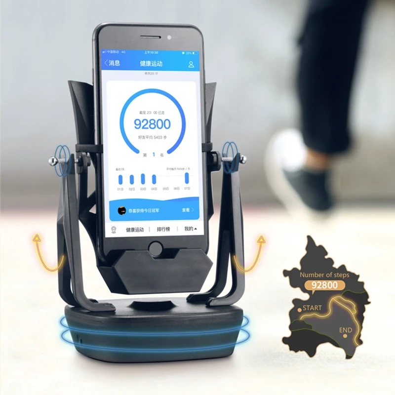 Mobile Phone Shake Wiggle Device Automatic for Mobile Phone, Phone Swing Device Phone Swing Step Counter Accessories