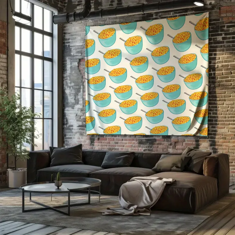 نسيج الجدار ديكور الغرفة الجمالية خمر طبيعة المشهد المنسوجات المنزلية البوهيمي الجدار الشنق التوأم حجم المفرش رمي #5